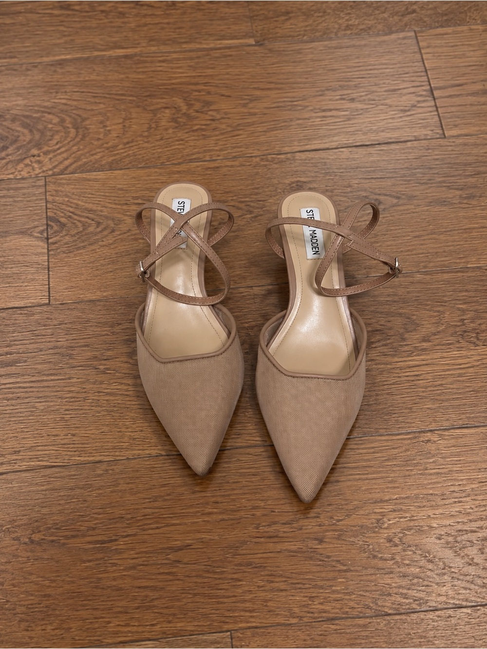 Steve Madden Mesh Pointed Toe Heels Size 8.5 - Picture 2 of 5